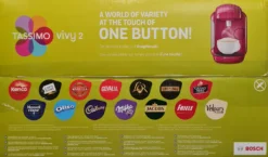 Bosch Tassimo Vivy2 Kapselmaschine TAS1401, Kompaktes Design, Vollautomatisch, Geeignet Für Alle Tassen - Pink 28 Bosch Tassimo Vivy2 Kapselmaschine TAS1401, Kompaktes Design, Vollautomatisch, Geeignet Für Alle Tassen - Pink -Küche Produkt Geschäft e2e9680fc0e3dff3efe110b963737161