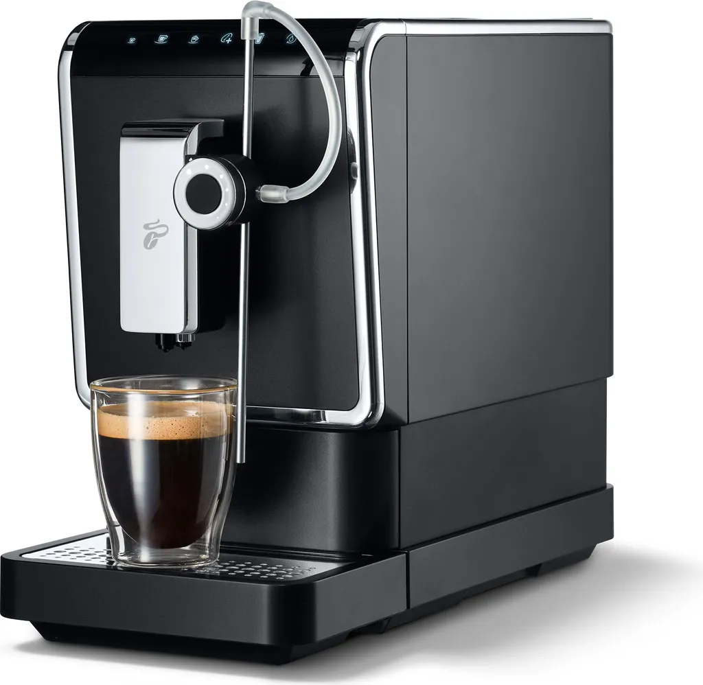 Tchibo Kaffeevollautomat Esperto Pro Mit One Touch Funktion Für Caffè Crema, Espresso, Cappuccino Und Milchschaum, Anthrazit 1 Tchibo Kaffeevollautomat Esperto Pro Mit One Touch Funktion Für Caffè Crema, Espresso, Cappuccino Und Milchschaum, Anthrazit