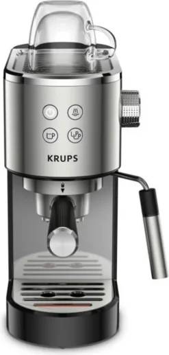 Krups XP 442 - Espresso Siebträger - Edelstahl/schwarz -Küche Produkt Geschäft e66d8f3aec8d5606e8616e6da87ee865