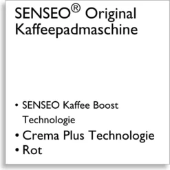 Philips Senseo Kaffeepadmaschine HD 6553/80 Original, Farbe Rot 22 Philips Senseo Kaffeepadmaschine HD 6553/80 Original, Farbe Rot -Küche Produkt Geschäft e7a86882ae62062792077eb384b632a3