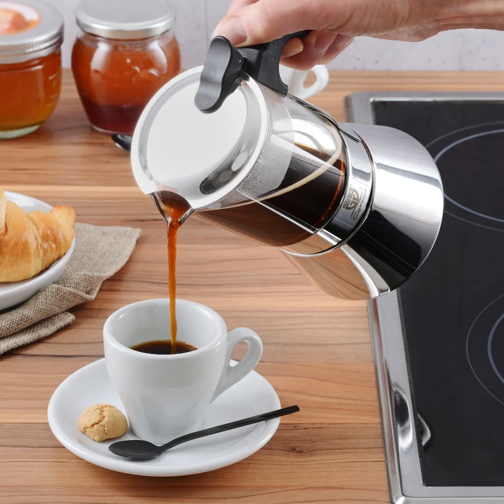 GRÄWE Espressokocher Mit Glaskanne, 9 Tassen 14 GRÄWE Espressokocher Mit Glaskanne, 9 Tassen – Bild 14