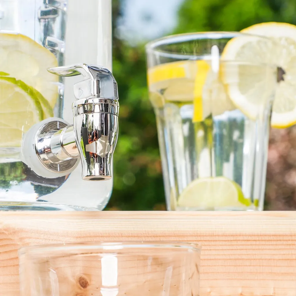 Getränkespender Mit Kühleinsatz, Ca. 3,5L 3 Getränkespender Mit Kühleinsatz, Ca. 3,5L – Bild 3