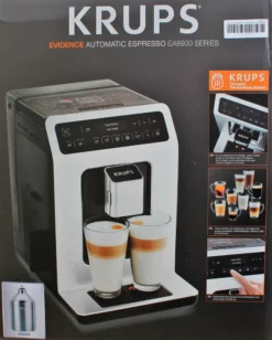 Krups EA891D Evidence Kaffeevollautomat - 2,3L, OLED-Bedienfeld Mit Touchcreen, Edelstahl-Kegelmahlwerk 1450W, Metall 11 Krups EA891D Evidence Kaffeevollautomat - 2,3L, OLED-Bedienfeld Mit Touchcreen, Edelstahl-Kegelmahlwerk 1450W, Metall -Küche Produkt Geschäft ec23c9b524b7b255e257d98cdbaba093