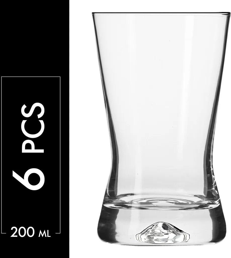 KROSNO X-Line Wassergläser, 6er-Set, 200 Ml 6 KROSNO X-Line Wassergläser, 6er-Set, 200 Ml – Bild 6