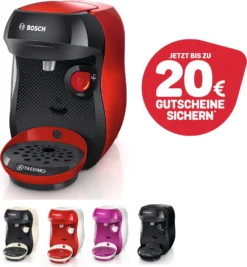 Bosch TASSIMO HAPPY Wild Purple +20 € Gutschein 1400 Watt 0,7 Liter Wassertank -Küche Produkt Geschäft ecd994dd16556917652512eb40fdaf60