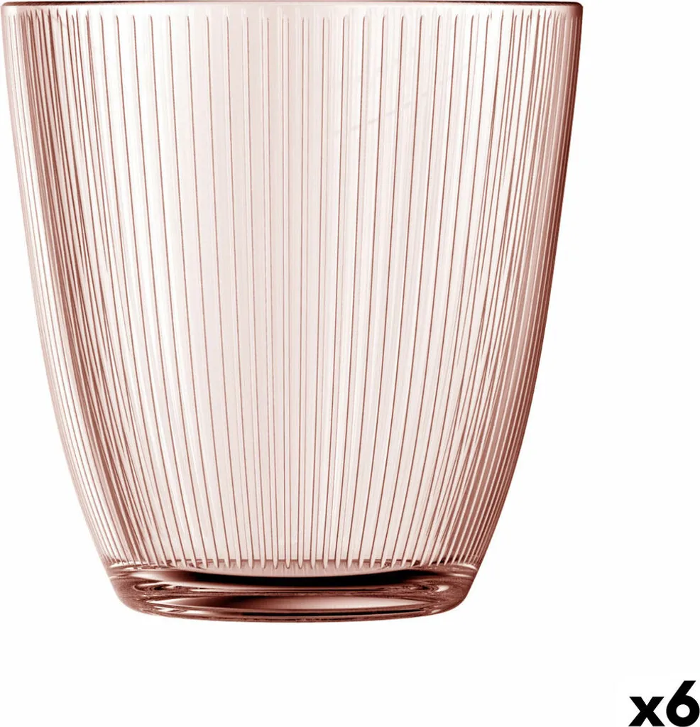 Bicchiere Luminarc Concepto Stripy Rosa Vetro (310 Ml) (6 Unità) 1 Bicchiere Luminarc Concepto Stripy Rosa Vetro (310 Ml) (6 Unità)