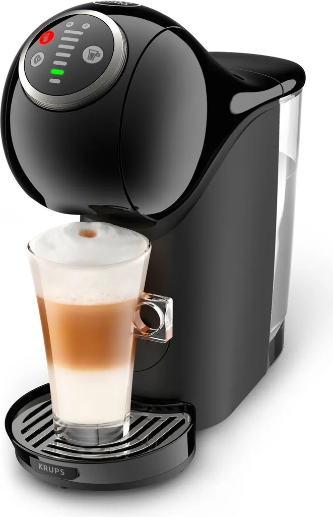 Krups Genio 2 KP340, Espressomaschine, 0,8 L, Kaffeekapsel, 1500 W, Schwarz 3 Krups Genio 2 KP340, Espressomaschine, 0,8 L, Kaffeekapsel, 1500 W, Schwarz – Bild 3