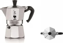 Bialetti Moka Express - 3 Tassen Espressokocher -Küche Produkt Geschäft ef306efe2bc4003c8118dc58749e7e64