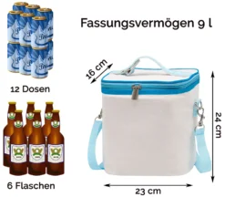 Kühltasche 9L, 23x16x24 Cm, Natur -Küche Produkt Geschäft f0771ab4da4aac0ec3d946558849e4f0