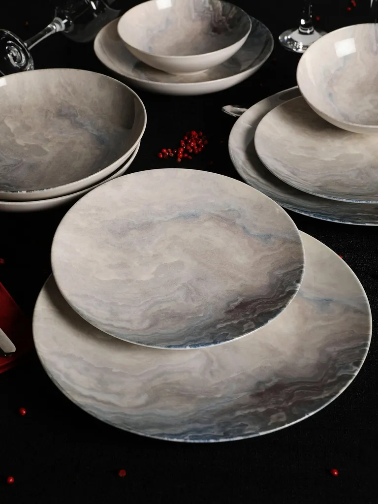 Hermia Concept, Erika,(24 Stücke), Abendessen , Mehrfarbig, 100% Porzellan 11 Hermia Concept, Erika,(24 Stücke), Abendessen , Mehrfarbig, 100% Porzellan – Bild 11