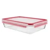 Emsa Clip & Close Glas Frischhaltedose Rechteckig 3,0 L, 513922