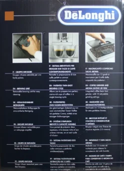 De'Longhi DeLonghi ECAM 25.120.B Kaffeevollautomat Schwarz 12 De'Longhi DeLonghi ECAM 25.120.B Kaffeevollautomat Schwarz -Küche Produkt Geschäft f6f1d77e1d060179a5c571f5022dc800