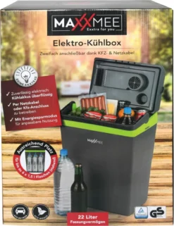 MAXXMEE Kühlbox - Wahlweise Via Netzkabel Oder KFZ-Anschluss - 22l Volumen - Grau/limegreen Kühlbox Camping Kühlschrank 22L Auto 12V 230V Thermobox Elektrisch Picknick Grau 23 MAXXMEE Kühlbox - Wahlweise Via Netzkabel Oder KFZ-Anschluss - 22l Volumen - Grau/limegreen Kühlbox Camping Kühlschrank 22L Auto 12V 230V Thermobox Elektrisch Picknick Grau -Küche Produkt Geschäft f6fb8b47249cb2c0414868e90b5a7aca