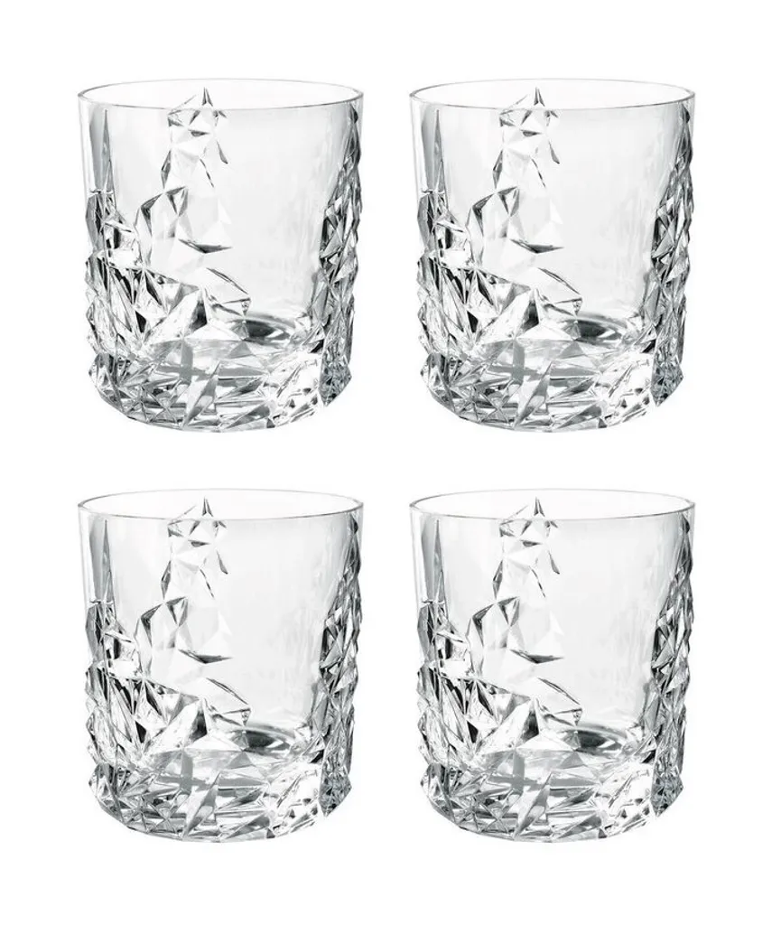 Nachtmann Whiskybecher Sculpture 365ml, Klar (4er Pack) 6 Nachtmann Whiskybecher Sculpture 365ml, Klar (4er Pack) – Bild 6