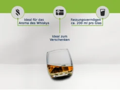6 X Bar Rocking Whisky Glas Whiskey Trinkglas Gläser - Runder Boden 200 Ml 14 6 X Bar Rocking Whisky Glas Whiskey Trinkglas Gläser - Runder Boden 200 Ml -Küche Produkt Geschäft fa40cadc820fd85ed7c73ffc7fa82043