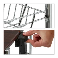 Relaxdays Klappbarer Servierwagen -Küche Produkt Geschäft fff8880b659a842c136e5b46e47a8ecd